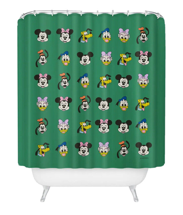Disney and Friends with Unique Shower Curtains Made In USA