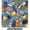 Dog Pattern Unique Bathroom Shower Curtain For Dog Lovers 