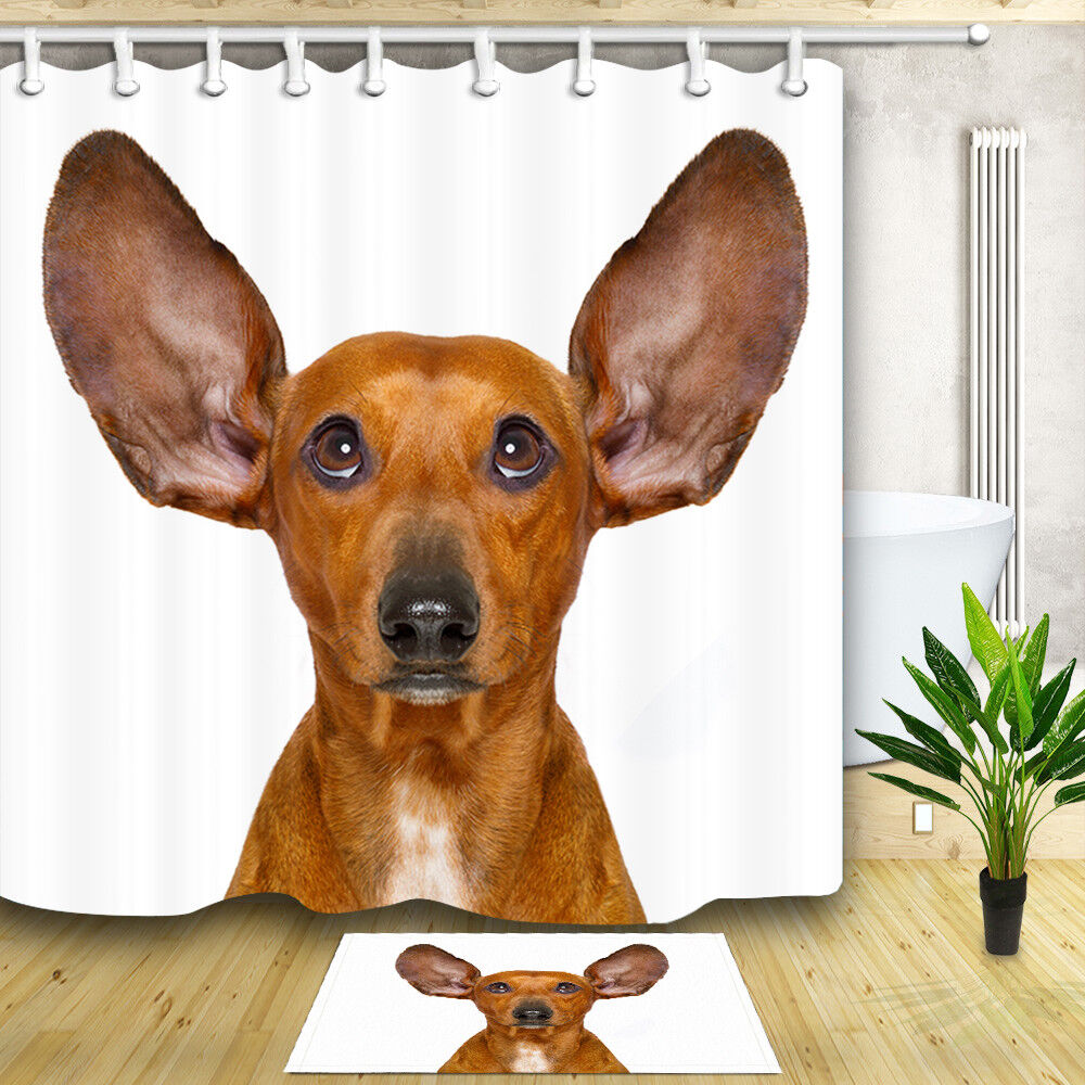 Dog Shower Curtain - Animal Prints
