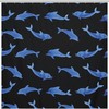 Dolphin Pattern Shower Curtain With Waterproof Bath Curtains