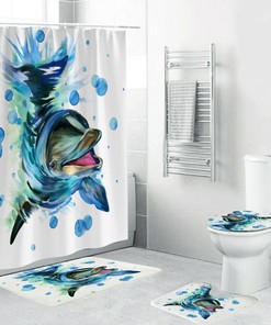 Dolphin Shower Curtain Ideas