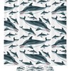Dolphin Shower Curtain With Waterproof Fabric