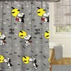 Dracula Vampire Snoopy Halloween Shower Curtain Set - Unique Bathroom Decor