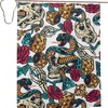 Dragon Girl Art Shower Curtain - Water-resistant Fabric Bathroom Decor
