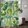 Dragon Green Shower Curtain - Decorative Cloth with Mythical Creature Pattern
