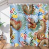 Dragon Luck Print Shower Curtain Fantasy Creature Bathroom Decor Waterproof 