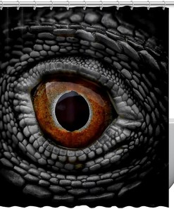 Dragon'S Eye Shower Curtain, Mystical And Beautiful For Your Bathroom