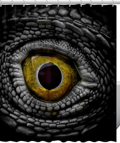 Dragon'S Eye Shower Curtain, Unique And Chic For Your Bathroom