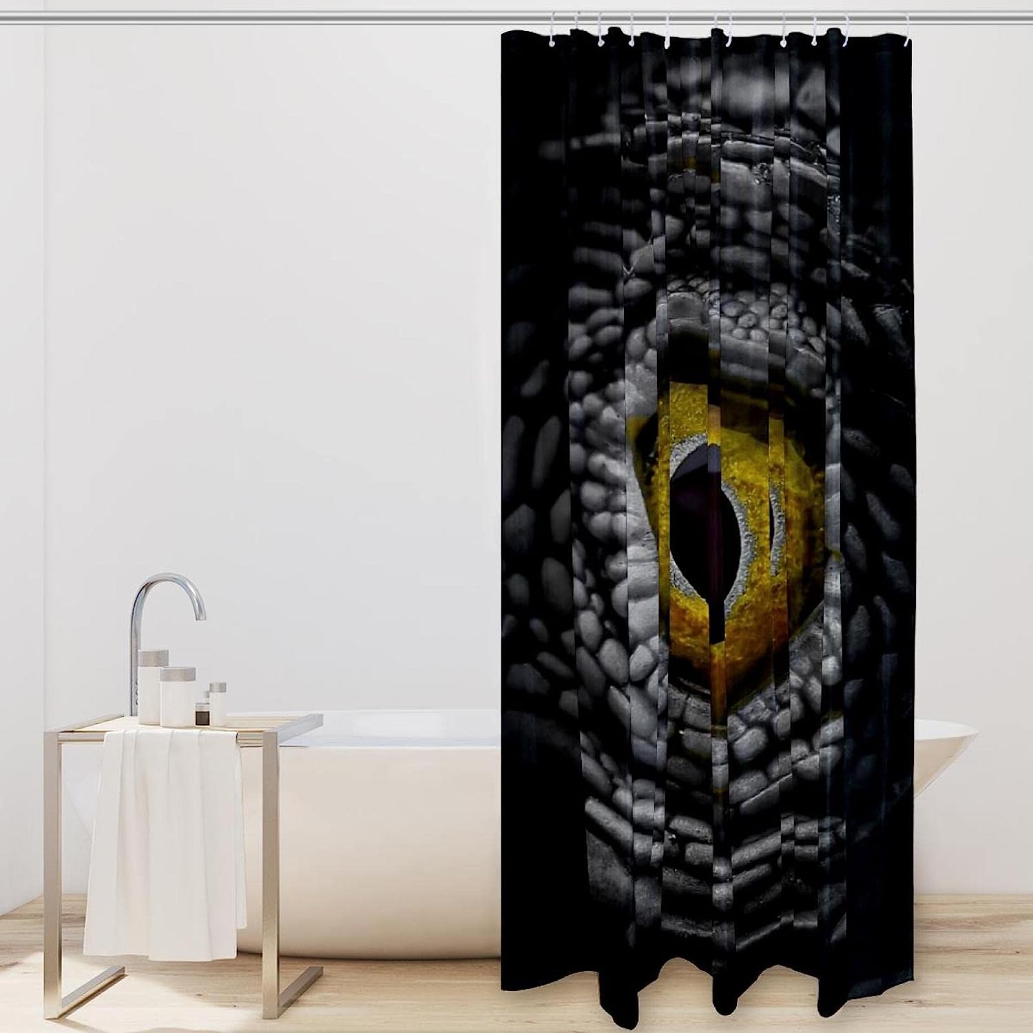 Dragon'S Eye Shower Curtain, Unique And Chic For Your Bathroom - Image 2