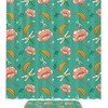 Dragonfly And Leaves Waterproof Fabric Shower Curtain For Bathroom Decor