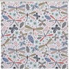 Dragonfly Butterfly Psychedelic Bathroom Shower Curtain, Durable Fabric