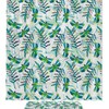 Dragonfly Leaves Pattern Waterproof Shower Curtain For Bathroom