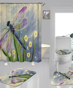 Dragonfly Shower Curtain, Add Style And Beauty To Your Bath