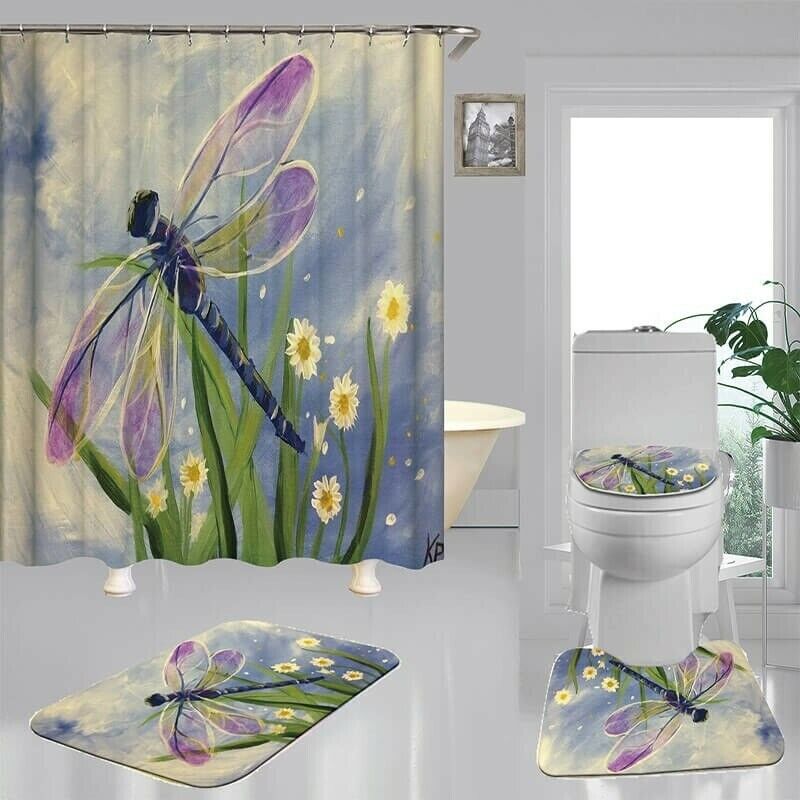 Dragonfly Shower Curtain, Add Style And Beauty To Your Bath