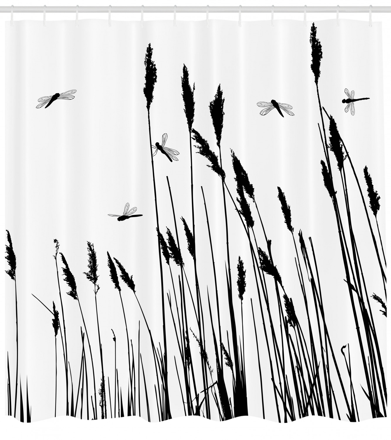 Dragonfly Shower Curtain Fairycore Fabric Shower Curtain For Unique Bathroom - Image 4
