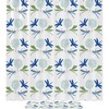 Dragonfly Silhouette And Hydrangea Vintage Shower Curtain - Chic And Feminine Design