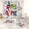 Dream Toys Kids Shower Curtain For Playful Bathroom Decor