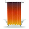 Dreamy Nighttime Galaxy And Stars Shower Curtain With Waterproof Fabric
