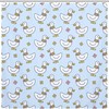 Duck And Flowers Necklace Printed Shower Curtain - Fabric Home Decoration