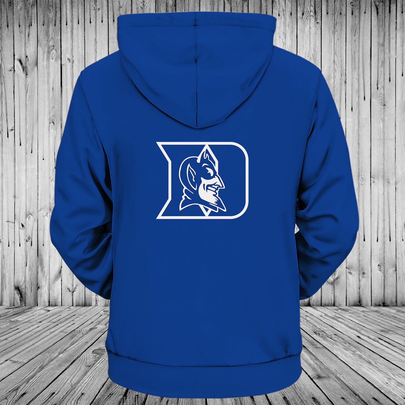 Duke Blue Devils Helmets 3D All Over Print Hoodie For Fans