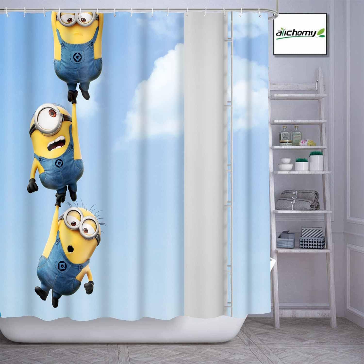 Durable Anime Bathtub Shower Curtain For Modern Hotel Decor And Gifts