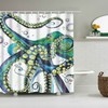 Durable Sea Creature Octopus Shower Curtain for Ocean Lovers.