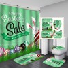 Easter Bunny Rabbit Shower Curtain - Adorable Bathroom Decoration