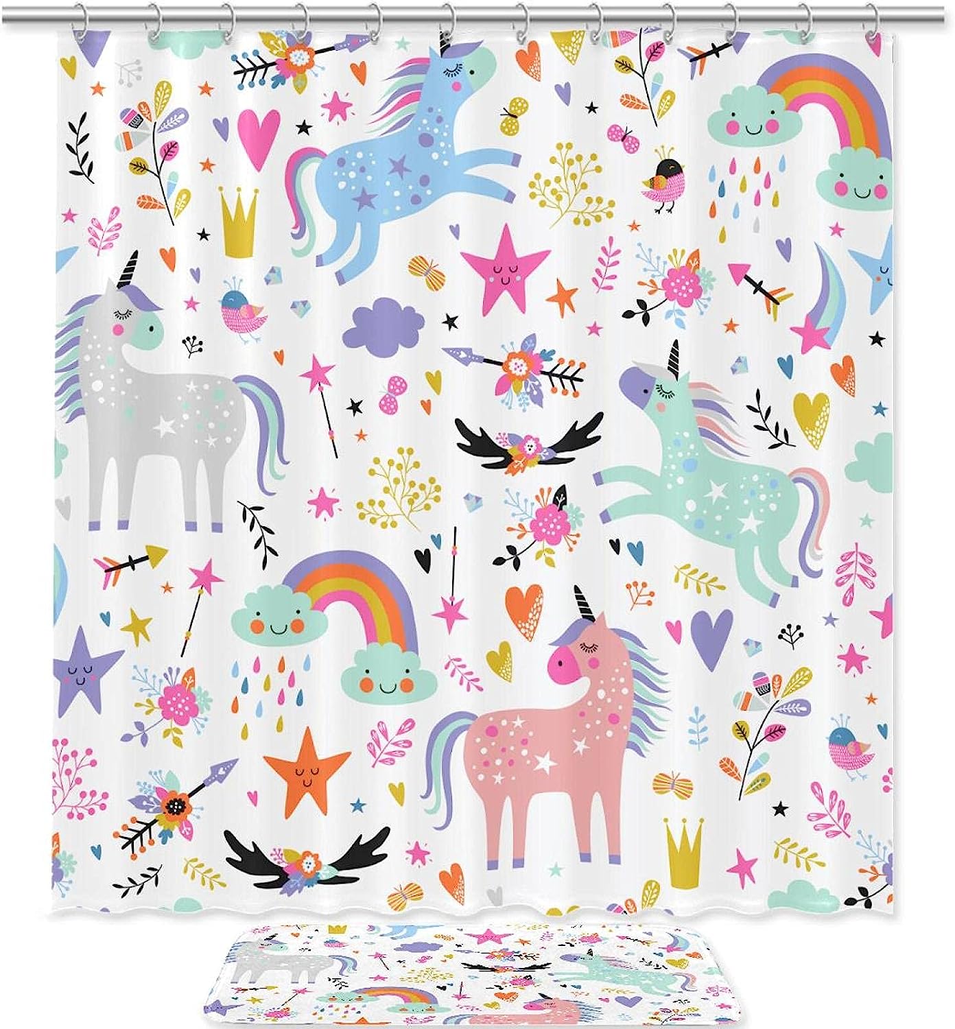 Easter Egg Shower Curtain With Fun And Playful Spring Theme For Festive Bathroom Decor