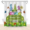 Easter Eggs Shower Curtain For Spring Bathroom Decor