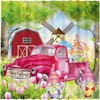 Easter Gnomes Print Shower Curtain For A Fun And Festive Bathroom