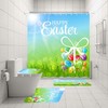 Easter Rabbit Spring Shower Curtain - Festive And Cute Prints