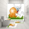 Easter Spring Bunny Shower Curtain - Festive And Cute Prints