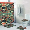 Eclectic Ancient Chinese Dragon Shower Curtain For A Fantastical Bathroom
