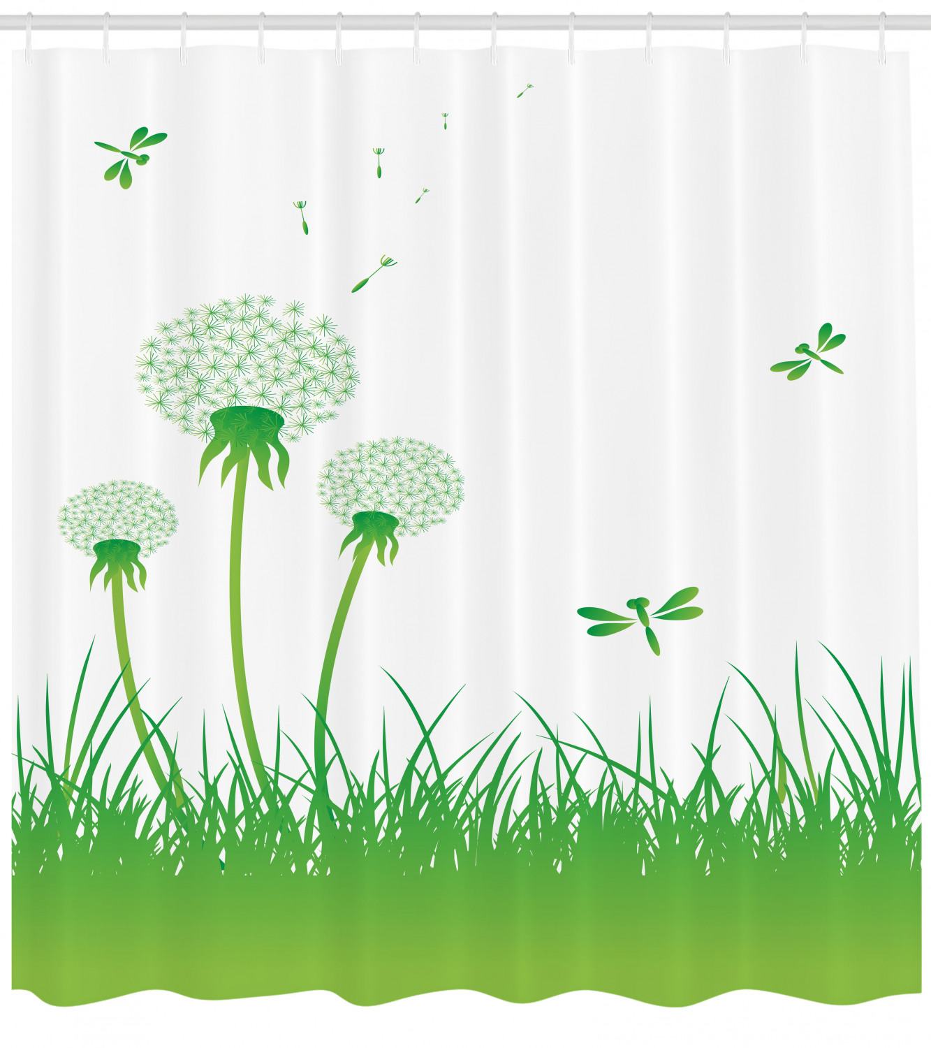Ecology Greenland Dragonfly Shower Curtain For Nature Enthusiasts - Image 4