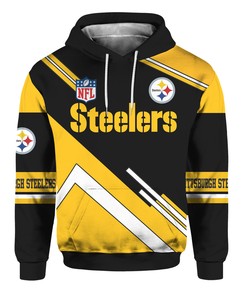 Effortlessly Chic Look With Pittsburgh Steelers Cute Long Sleeve Zip Hoodie For Fans