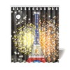 Eiffel Tower Paris Shower Curtain - Bastille Day for Bathroom Decor