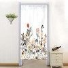 Elegant Floral White Shower Curtain for Your Home or Hotel Bathroom