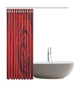 Elegant Rosa Shower Curtain with Highly Durable and Waterproof Fabric Material for Your Bathroom Decor
