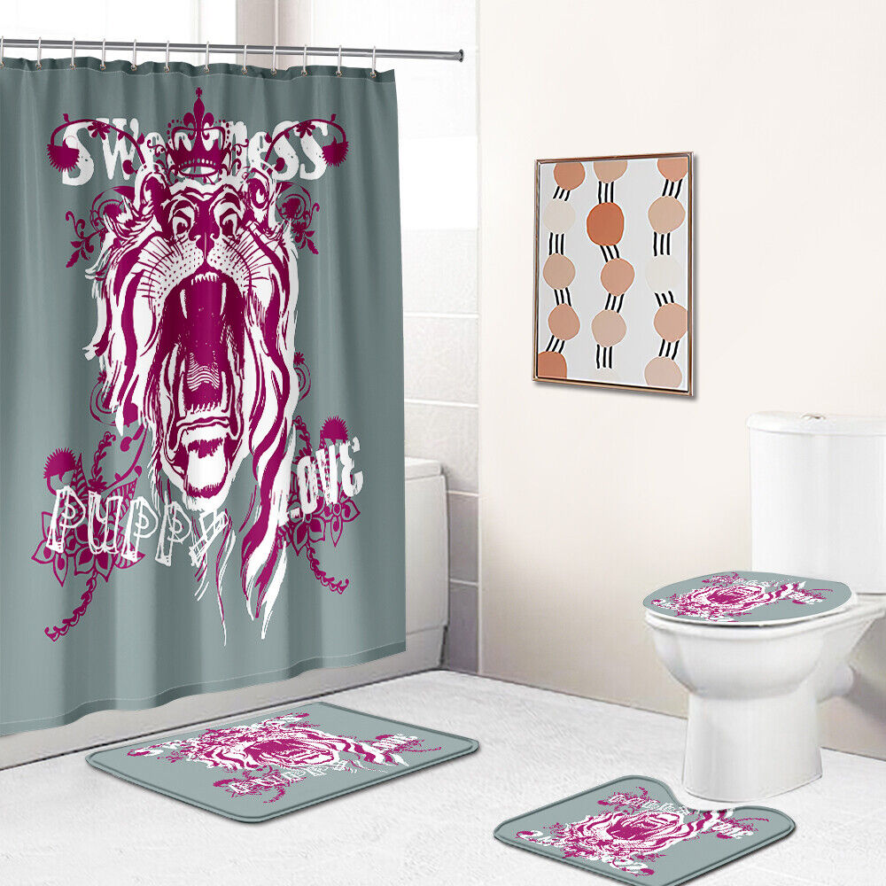 Elegant and Stylish Tiger Shower Curtain for Modern Bathrooms