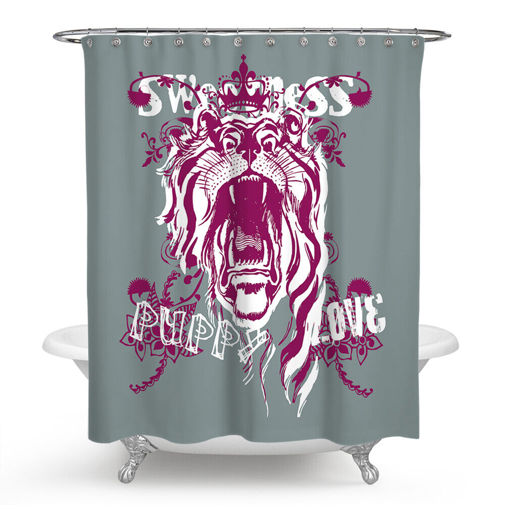 Elegant and Stylish Tiger Shower Curtain for Modern Bathrooms