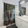 Elephant Shower Curtain For Animal Lovers