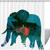 Elephant Shower Curtain for Your Bathroom Decor
