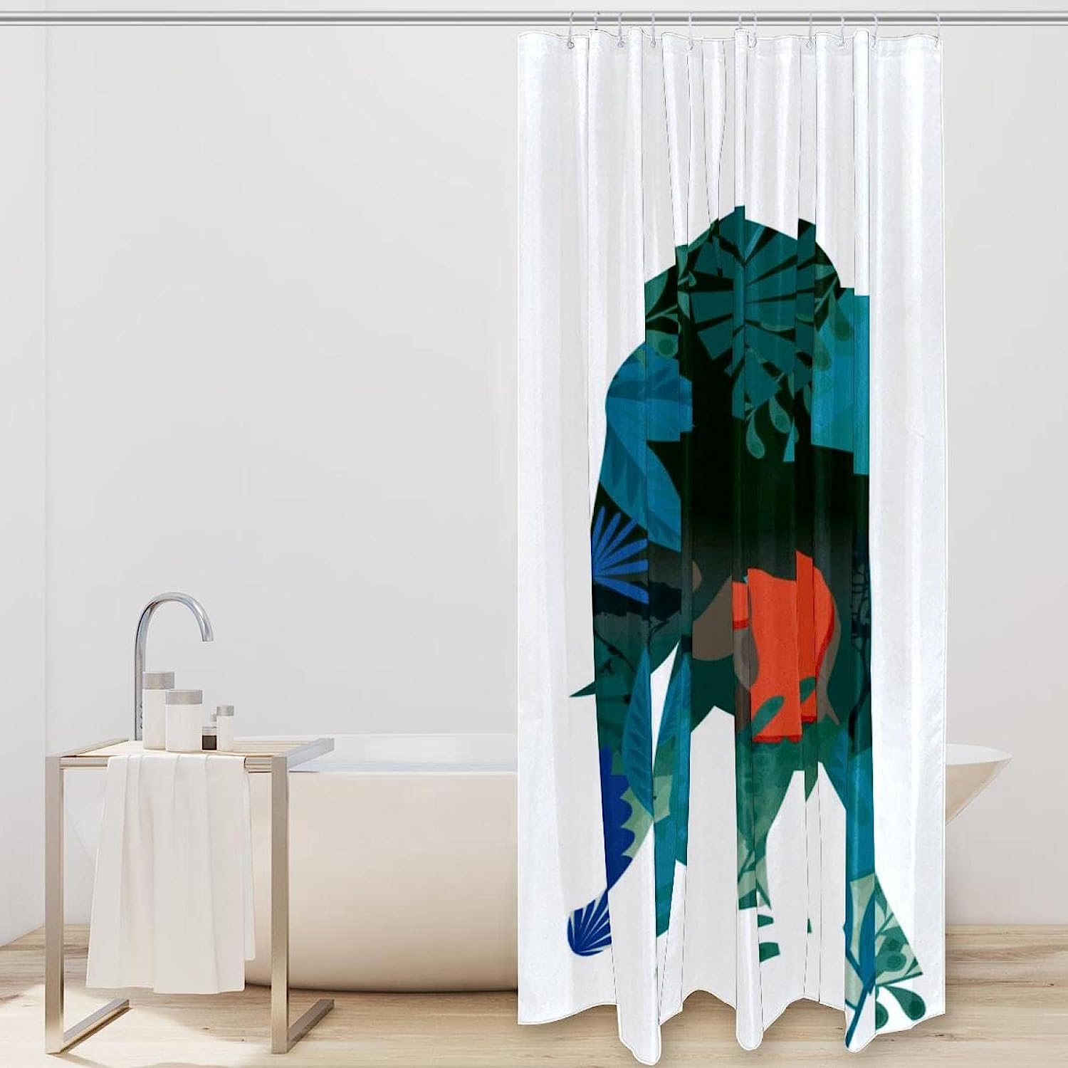 Elephant Shower Curtain for Your Bathroom Decor