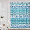 Elephant Textured Shower Curtain For A Cute And Elegant Bathroom