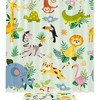 Elephant Tiger Zebra Shower Curtain, Giraffe Print - Waterproof Bathroom Curtain