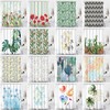 Elevate Your Bathroom Decor With This Flower Leaves Shower Curtain - Perfect For A Chic And Modern Look