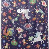 Enjoy The Magic Of Alaza Unicorn Fox And Flower Waterproof Shower Curtain.