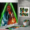 Epic Marvel Spiderman Bathroom Shower Curtain