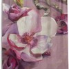 Ethel Ernest Amazing Magnolia Blossom Fabric Bathroom Shower Curtain - Waterproof Bath Curtain