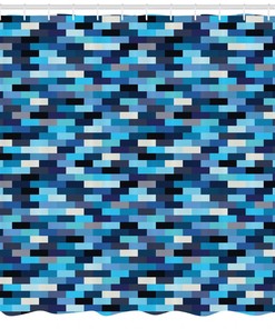 Ethnic Geometry Shower Curtain For Unique Bathroom Decor.